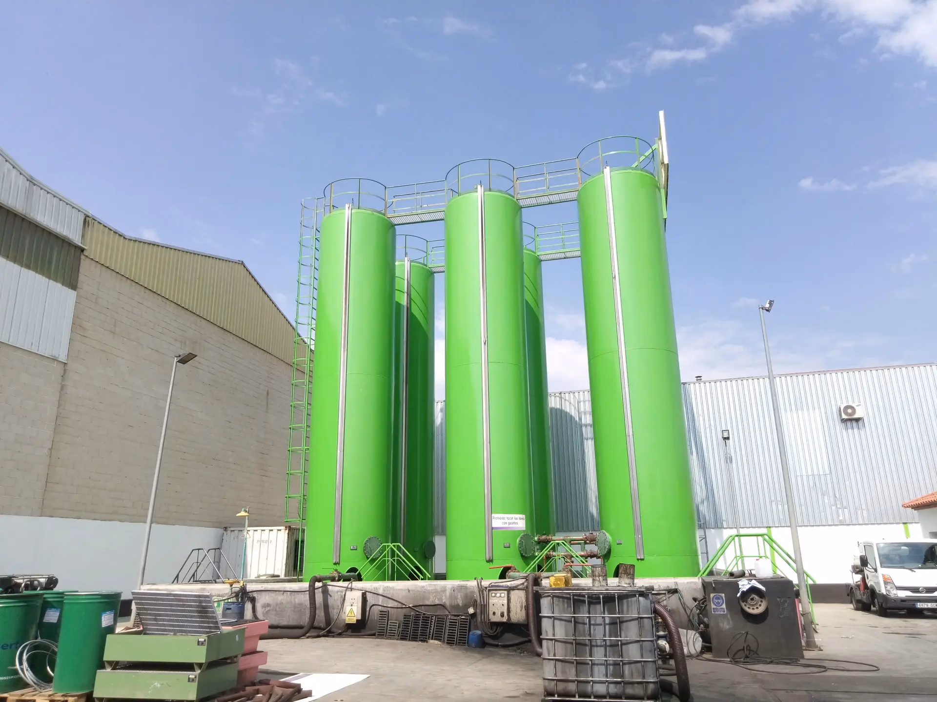 Mantenimiento y pintura deposito industrial