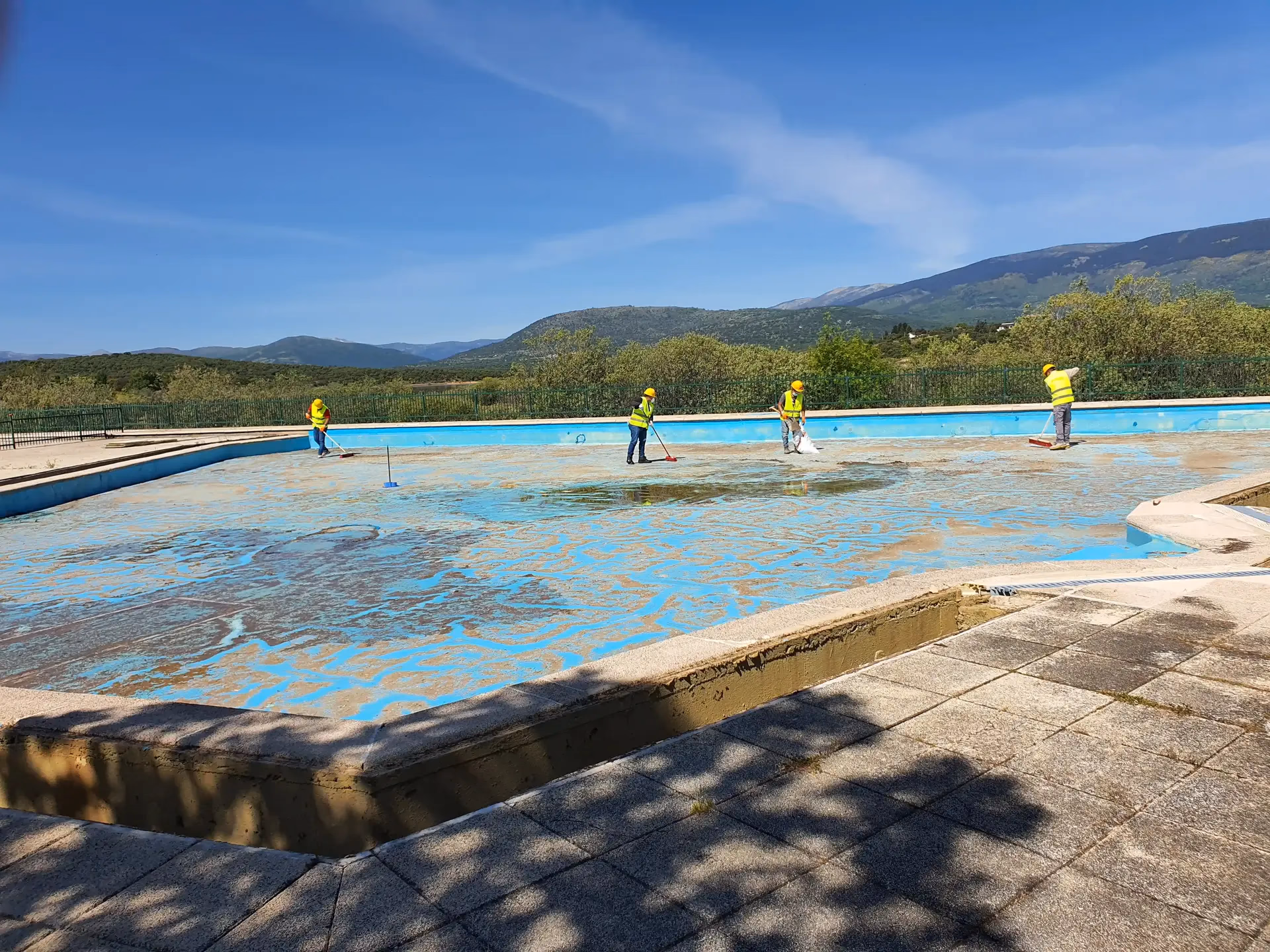 Rehabilitación de piscina natural