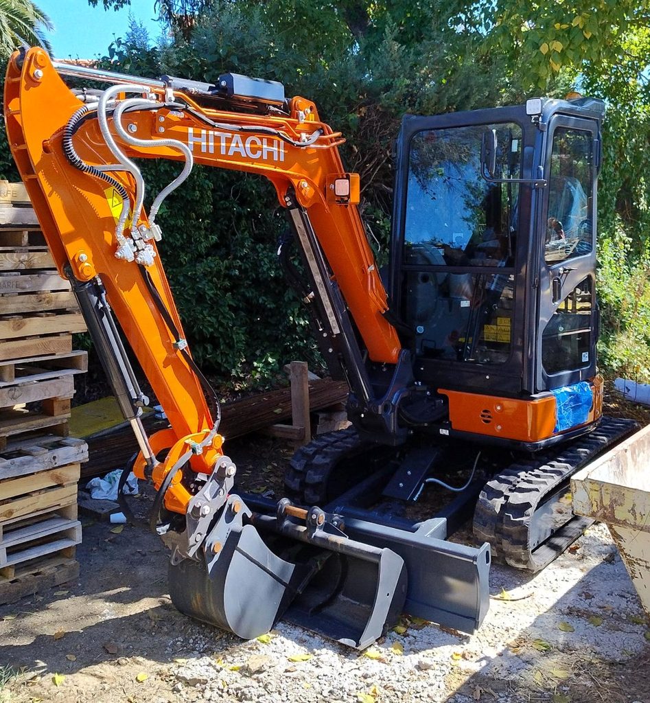 Miniexcavadora de Barreto Construcciones
